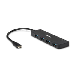 Hamlet XHUB4031TC hub & concentrateur USB 3.2 Gen 2 (3.1 Gen 2) Type-C 5000 Mbit/s Noir