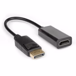 Hamlet XVADP-HDM, DisplayPort, HDMI Type A (Standard), Mâle, Femelle, Droit, Droit