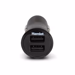 Hamlet XPW12U234 chargeur d'appareils mobiles Téléphone portable, Smartphone, Tablette Noir Allume-cigare Auto