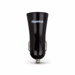 Hamlet XPW12U234 chargeur d'appareils mobiles Téléphone portable, Smartphone, Tablette Noir Allume-cigare Auto