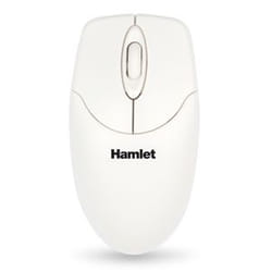 Hamlet XMICEU2WH-OEM souris Universel Ambidextre USB Type-A Optique 1000 DPI
