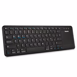 Hamlet XKK400ITA, Mini, RF sans fil, QWERTY, Noir