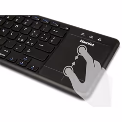Hamlet XKK400ITA clavier RF sans fil QWERTY Italien Noir - Vue supplémentaire 4