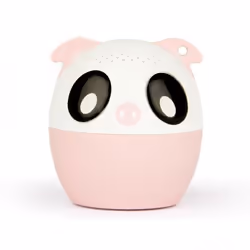 Hamlet XBTPET-PIG, 4 W, 100 - 20000 Hz, Sans fil, 10 m, Enceinte portable mono, Noir, Rose, Blanc