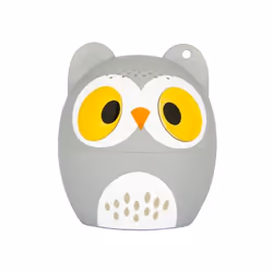 Hamlet XBTPET-OWL, 4 W, 100 - 20000 Hz, Sans fil, 10 m, Enceinte portable mono, Gris, Blanc, Jaune