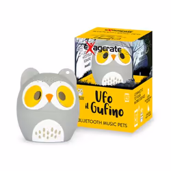 Hamlet XBTPET-OWL enceinte portable Enceinte portable mono Gris, Blanc, Jaune 4 W