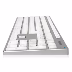 Hamlet XKKITA-MCBT clavier Bluetooth Italien Argent, Blanc