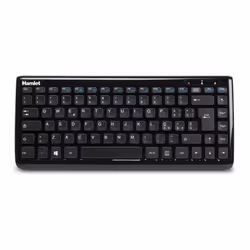 Hamlet XKKITA400CU clavier USB QWERTY Italien Noir
