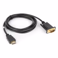 Hamlet XVCHDM-VGA180 câble vidéo et adaptateur 1,8 m HDMI Type A (Standard) VGA (D-Sub) Noir