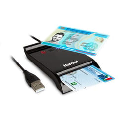 Hamlet HUSCR-NFC lecteur de cartes à puce Intérieure USB USB 2.0 Noir