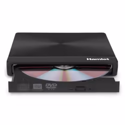 Hamlet XDVDSLIM3AC lecteur de disques optiques DVD±RW Noir - Vue supplémentaire 4