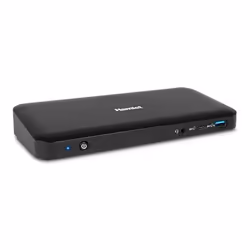 Hamlet HDOCKS600C, Avec fil, USB 3.2 Gen 2 (3.1 Gen 2) Type-C, 85 W, 3,5 mm, 10,100,1000 Mbit/s, Noir