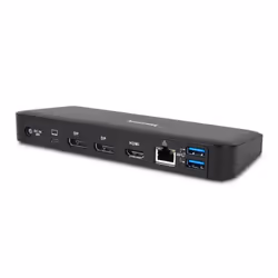 Hamlet HDOCKS600C station d'accueil Avec fil USB 3.2 Gen 2 (3.1 Gen 2) Type-C Noir - Vue supplémentaire 5