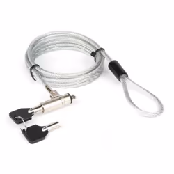 Hamlet XNBLOCK150KN, 1,5 m, Clé, Acier, Argent