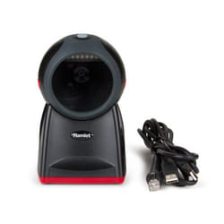Hamlet HBCS-2D360 lecteur de code barres Lecteur de code barre fixe 1D/2D CMOS Noir