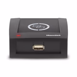 Hamlet HURTAG1356 Lecteur RFID USB Noir