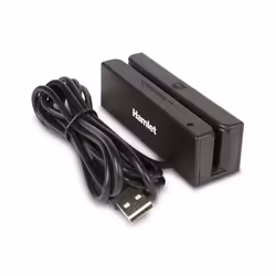 Hamlet HURMAG3 lecteur de carte magnétique Noir USB - Vue supplémentaire 4
