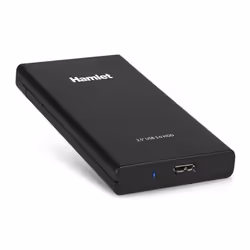 Hamlet HXD25U30 Boîtier de disques de stockage Boîtier HDD Noir 2.5" - Vue supplémentaire 2