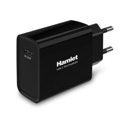 Hamlet XPWCU120PD chargeur d'appareils mobiles Universel Noir Secteur Intérieure