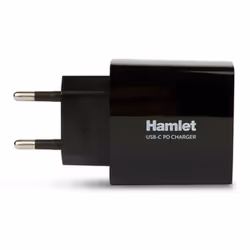 Hamlet XPWCU120PD chargeur d'appareils mobiles Universel Noir Secteur Intérieure