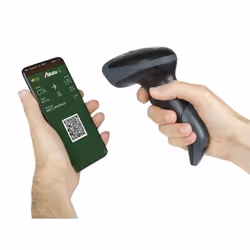 Hamlet HBCS-2D110W lecteur de code barres Lecteur de code barre portable 1D/2D CMOS Noir