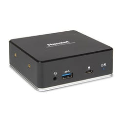 Hamlet HDKC-PD8000 station d'accueil Avec fil USB 3.2 Gen 1 (3.1 Gen 1) Type-C Noir