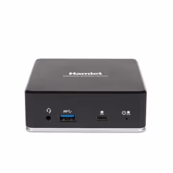 Hamlet HDKC-PD8000 station d'accueil Avec fil USB 3.2 Gen 1 (3.1 Gen 1) Type-C Noir