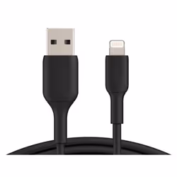 Hamlet XCU2A-LGT200 câble Lightning 2 m Noir