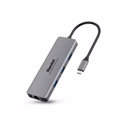 Hamlet HDKC-PD200U station d'accueil Avec fil USB 3.2 Gen 1 (3.1 Gen 1) Type-C Gris