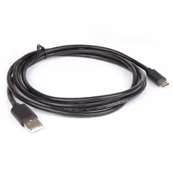 Hamlet XCU2A-UC-MM10 câble USB 1 m USB 2.0 USB A USB C Noir