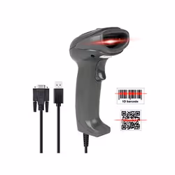 Hamlet HBCS2D100US lecteur de code barres Lecteur de code barre portable 1D/2D CMOS Gris