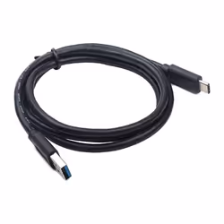 Hamlet XCU3A-UC31-MM10 câble USB 1 m USB 3.2 Gen 1 (3.1 Gen 1) USB C USB A Noir - Vue supplémentaire 2