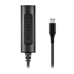 Hamlet HHEADA-UC changeur de genre de câble USB-C 3,5mm Noir