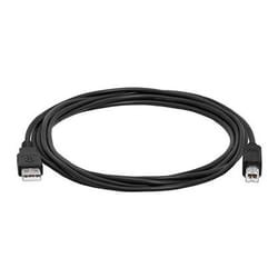 Hamlet XCU2AM-BM30 câble USB USB 2.0 3 m USB A USB B Noir