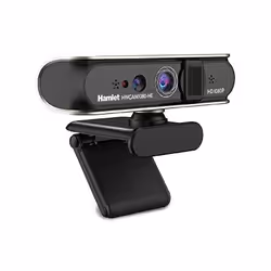 Hamlet HWCAM1080-HE webcam 2 MP 1920 x 1080 pixels USB 2.0 Noir
