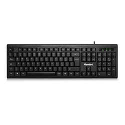 Hamlet KU200 clavier Bureau USB QWERTY Italien Noir