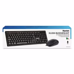 Hamlet KU200 clavier Souris incluse USB Italien Noir - Vue supplémentaire 4