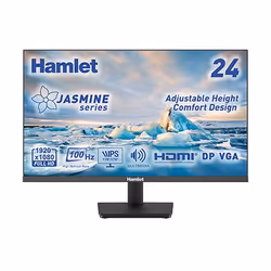 Hamlet HM24JF-VDR LED display 24" Full HD Noir