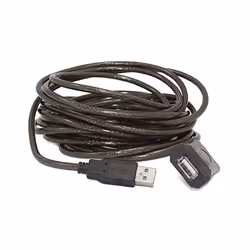 Hamlet XUREP10, 10 m, USB A, USB A, USB 2.0, Noir