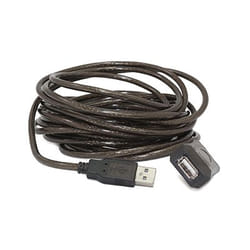 Hamlet XUREP10 câble USB USB 2.0 10 m USB A Noir