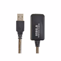 Hamlet XUREP10 câble USB USB 2.0 10 m USB A Noir