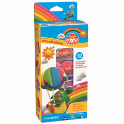 FILA Pasta da modellare Didò Arcobaleno. Confezione 12 pezzi
