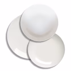 Tognana Porcellane Metropolis, 6 personne(s), Porcelaine, Blanc, Metropolis, Rond, 27 cm