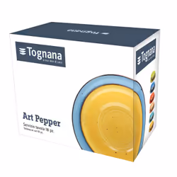 Tognana Porcellane Louise kit de vaisselle 18 pièce(s) Vitrocéramique Multicolore