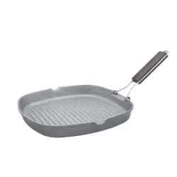 Tognana Porcellane Mythos, Carré, Poêle grill, Gris, Technologie floatech, Mythos, Aluminium