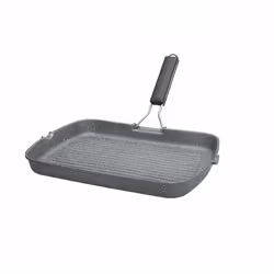 Tognana Porcellane WI758BDAMNF, Rectangulaire, Poêle grill, Noir, Gris, Technologie floatech, Mythos, Aluminium