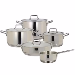 Tognana Porcellane V579109INSL, Blanc, Bakelite, Acier inoxydable, Blanc, Verre, Induction, CE