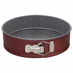 Tognana Porcellane W444438GGBO, Moule à charnière, Rond, Surface plate, Gris, Rouge, Acier au carbone, Italie
