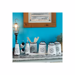 Tognana Porcellane DC1BAI73273 boîte de rangement pour cuisine Boîte à café Grès