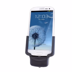 Carcomm CMBS-635, Mobile/smartphone, Ordinateur mobile portable, Support actif, Voiture, Noir